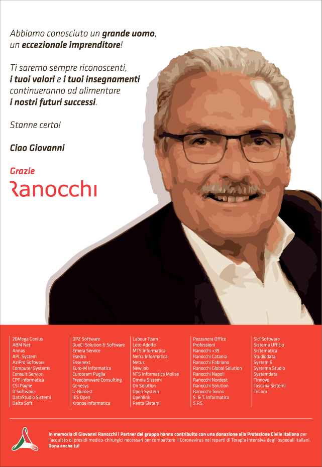 il ricordo di Giovanni Ranocchi su Italia Oggi e Il Sole 24 Ore